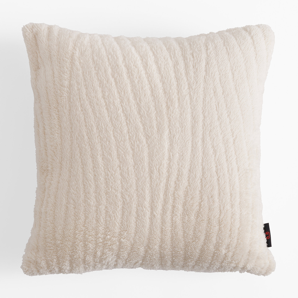 Dekoračná obliečka na vankúš bielej farby ALPEN 45x45 cm