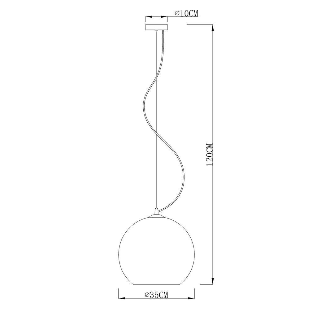 Závesné svietidlo VERO MD1621-1