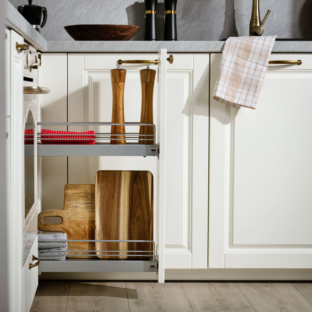 Súprava 3 kuchynských utierok béžová 40x60 cm