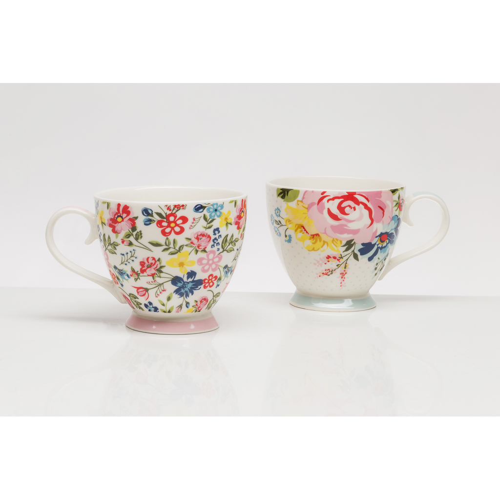 Hrnček s poľnými kvetmi veľký, veľký 450 ml