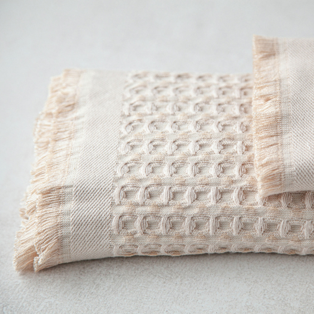 Bambusový uterák vo farbe cappuccino SOFT WAFEL BAMBOO SPA 50x80 cm