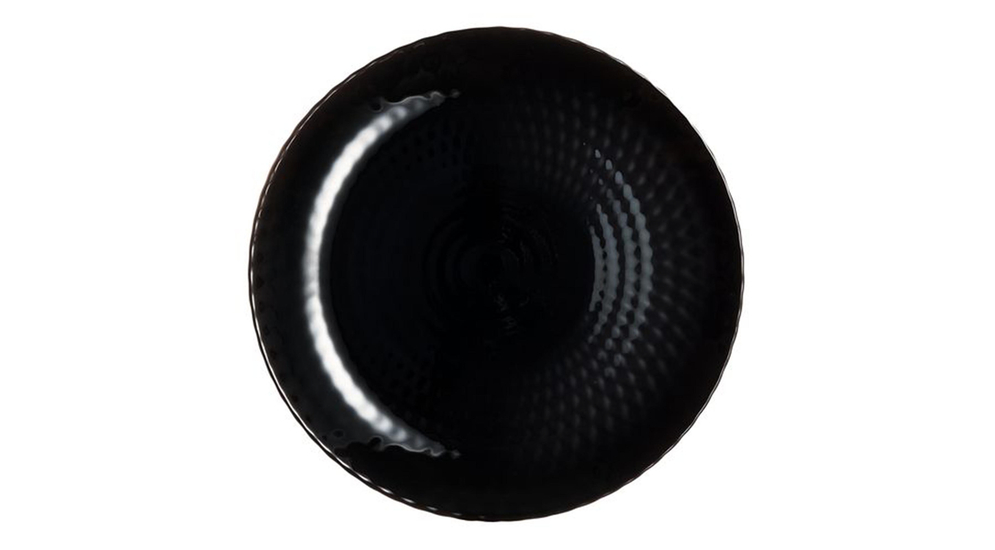 Dezertný tanier čierny PAMPILLE 19 cm