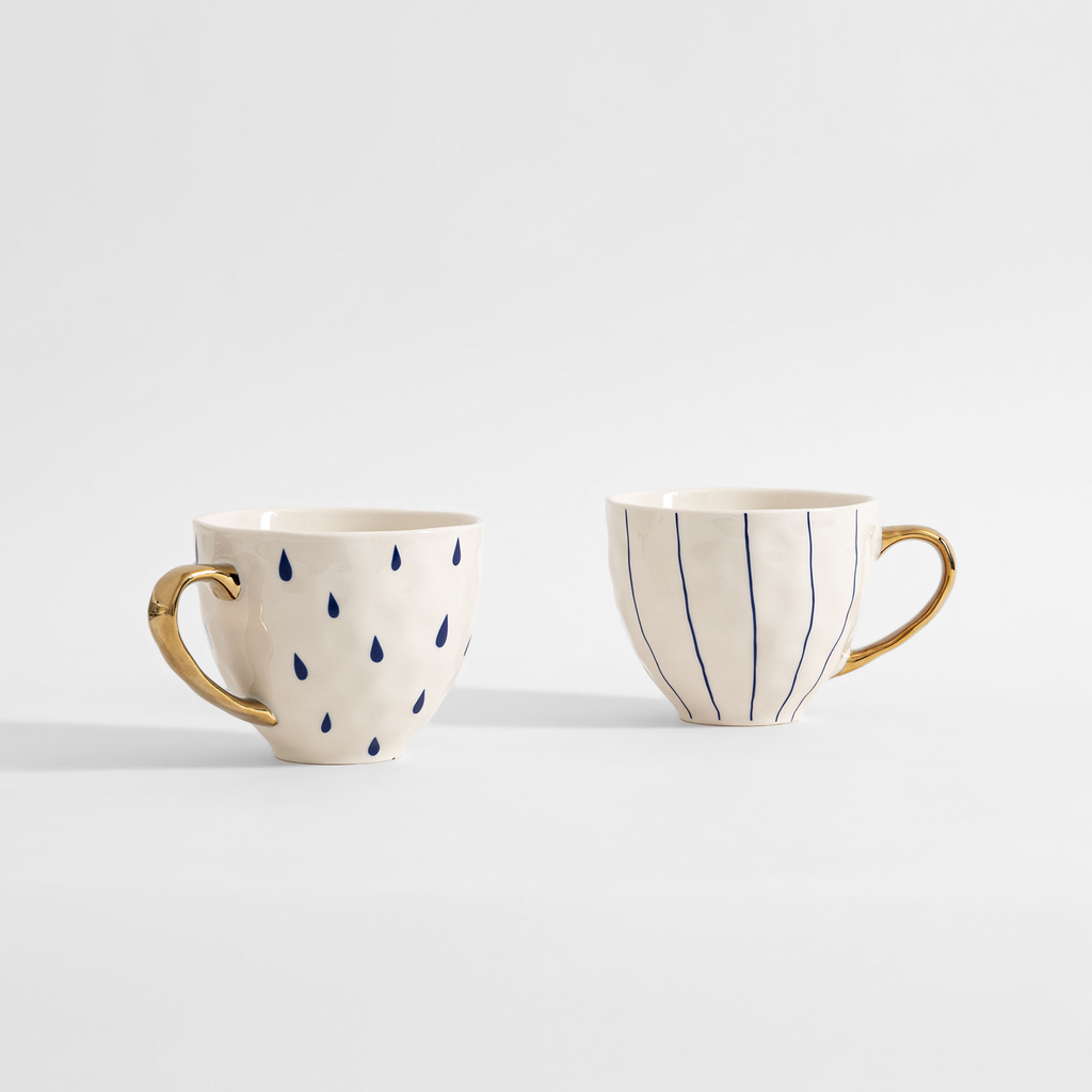 Porcelánový hrnček PRUHY 440 ml