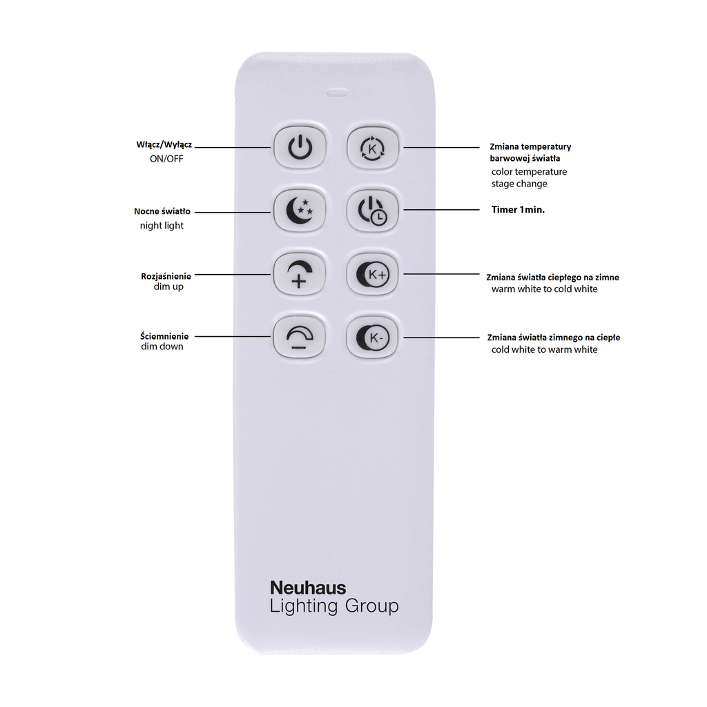 Stropné svietidlo IVEN LED 14018-55