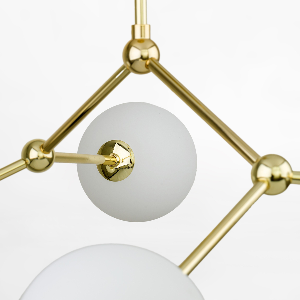 Stropné svietidlo gule zlaté FAIRY IV