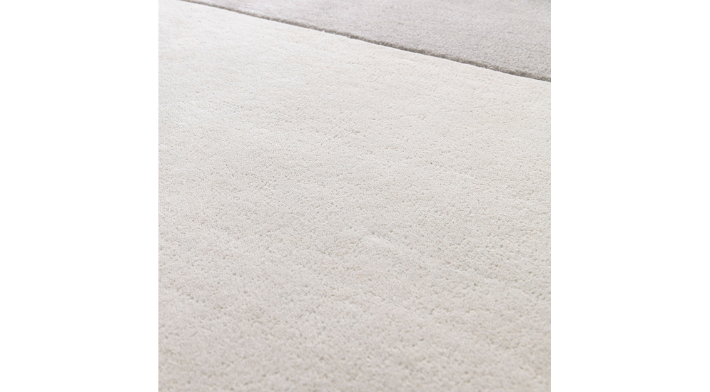 Vlnený koberec ELEMENTS do obývacej izby, krémovo-šedý 160x230 cm