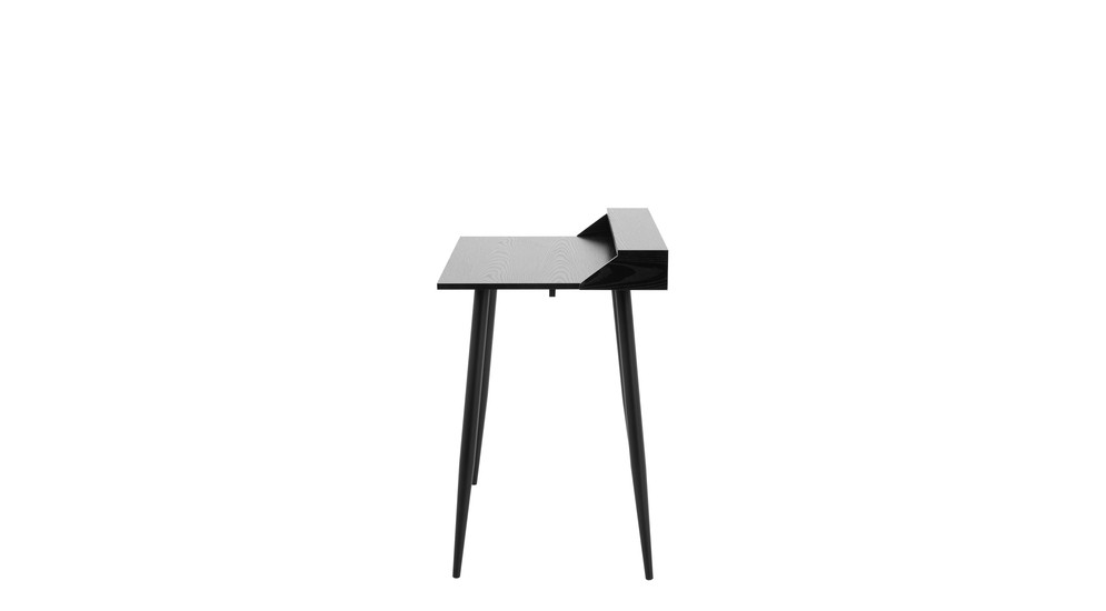 Moderný písací stôl HANK, čierny