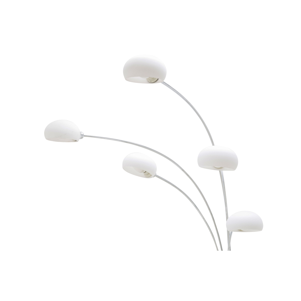 Moderné biele stojace svietidlo VENTI