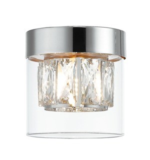 Stropné svietidlo chrómované G9 GEM