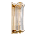 Nástenné svietidlo SERGIO ZLATÉ W0528-02N-F7AC