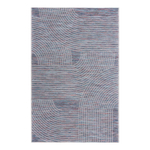 Vonkajší koberec na terasu modrý FUERTA 120 x 170 cm