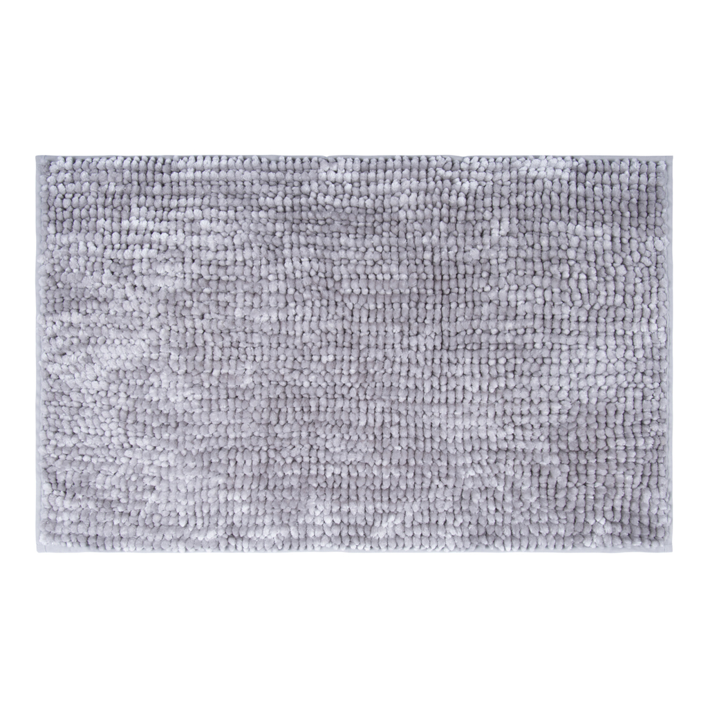 Kúpeľňový koberček CHENILLE, svetlosivý 40x60 cm