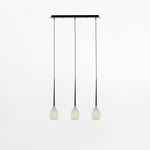 Závesné svietidlo biele 3xE14 FIORE III