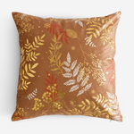 Dekoračná obliečka na vankúš svetlohnedo-zlatá TEMMES 45x45 cm