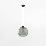 Závesné svietidlo v grafitovej farbe CUBUS