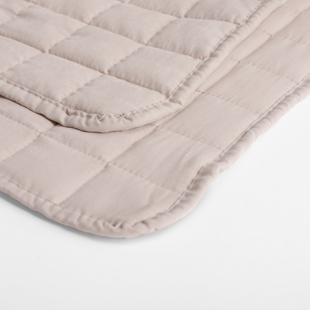 Prehoz na posteľ v béžovej farbe GISELLE 200x220 cm