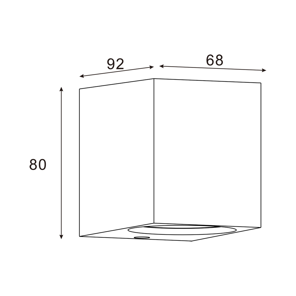 Vonkajšie nástenné svietidlo HARMÓNIA IP44 čierne