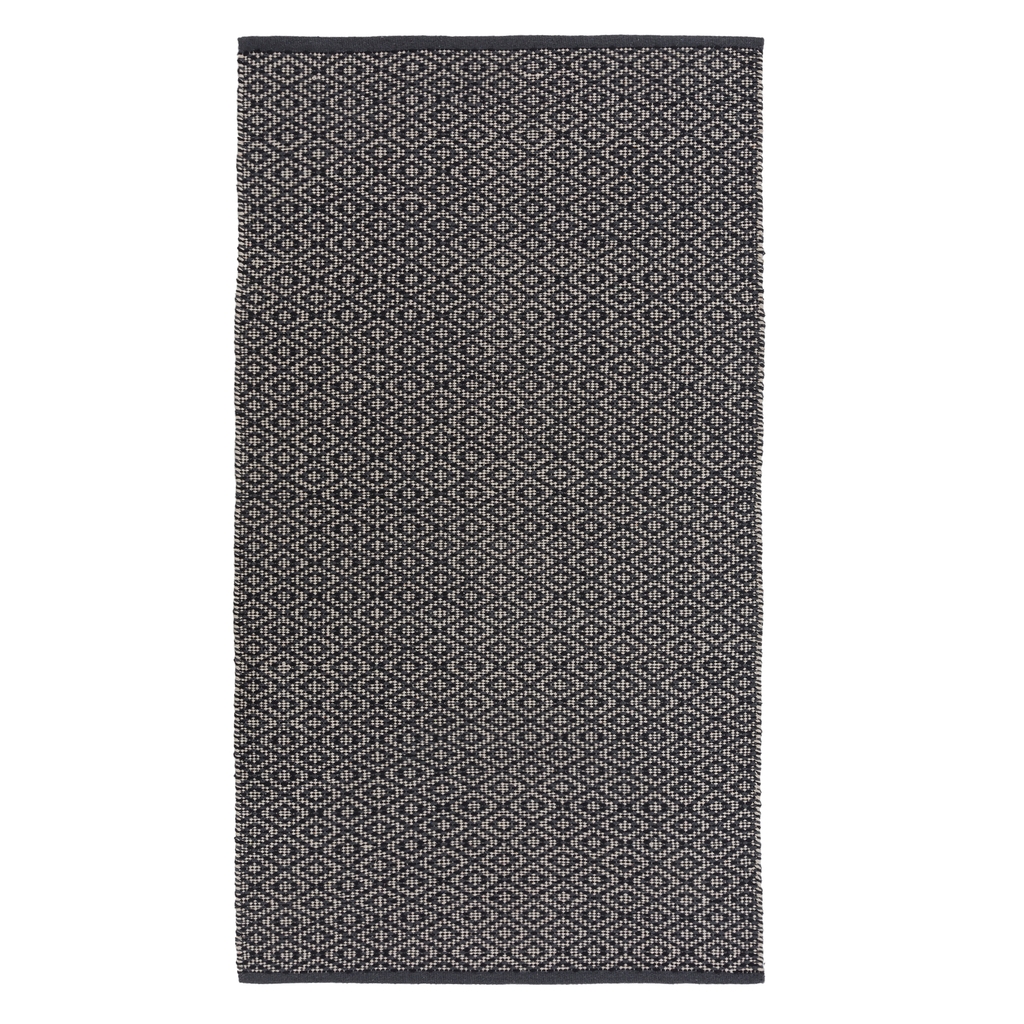 Čierny koberec do predsiene OREBO 80x150 cm