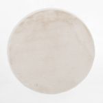 Okrúhly koberec RABBIT, krémový, 120 cm