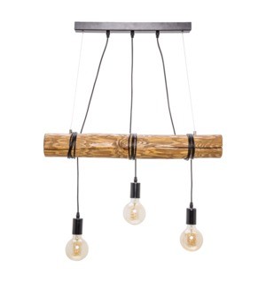 Rustikálne závesné svietidlo TRABO 3