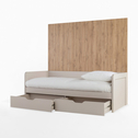 Súprava posteľ + stenový panel 207 MAX MODERN 90x200 cm
