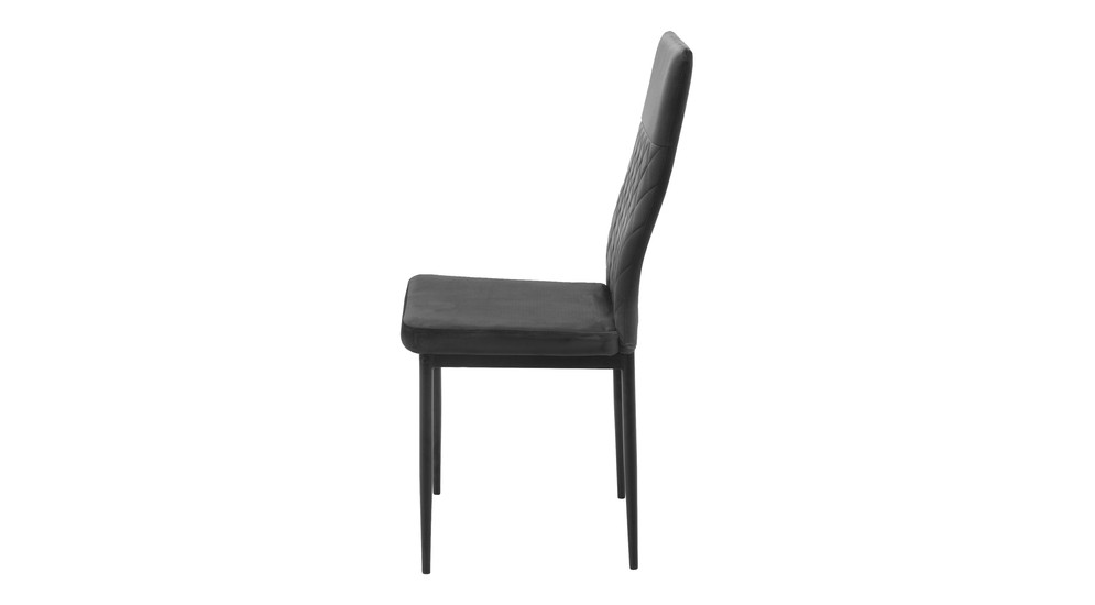 Čalúnená stolička sivá AGENO
