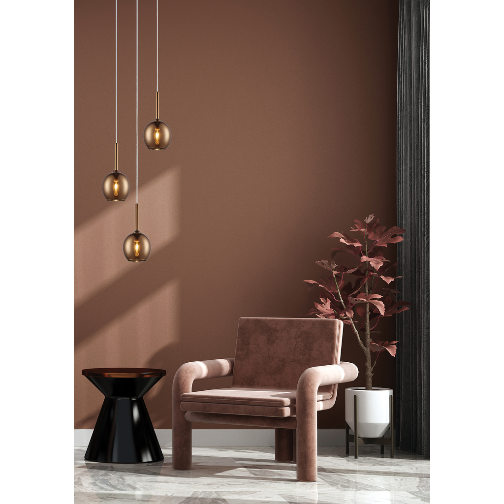 Závesné svietidlo MONIC MD1629-3B