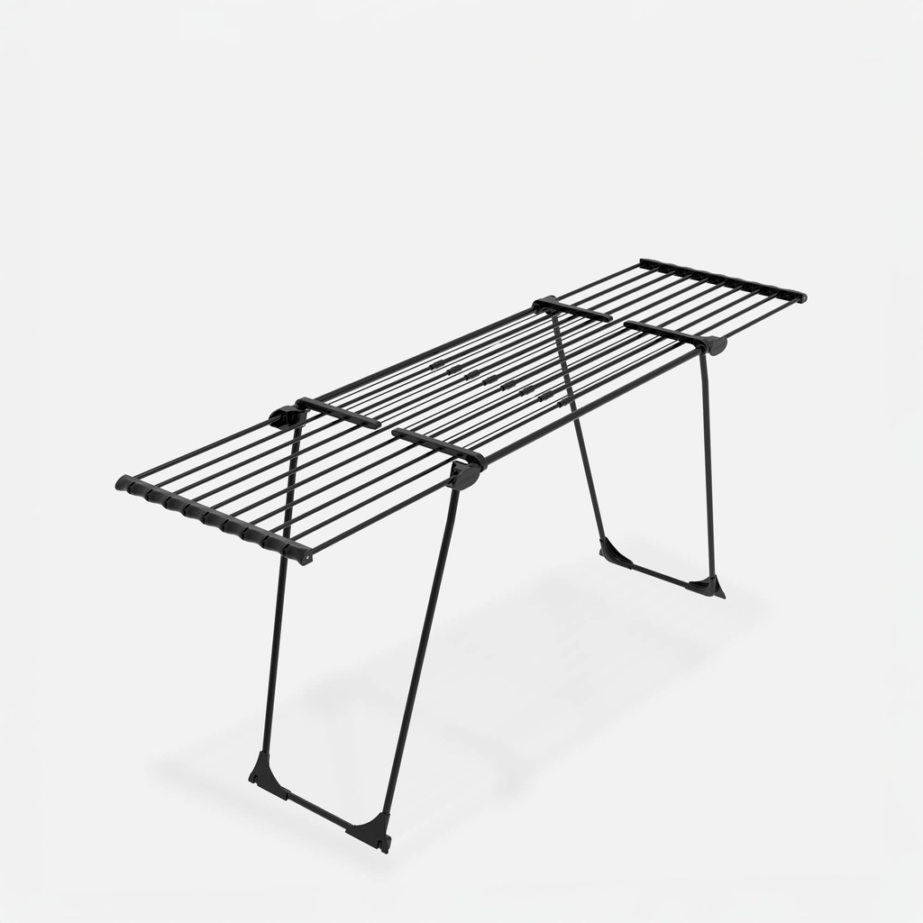 Sušiak na bielizeň s nastaviteľnou dĺžkou čierny CASAFLEX ULTRA