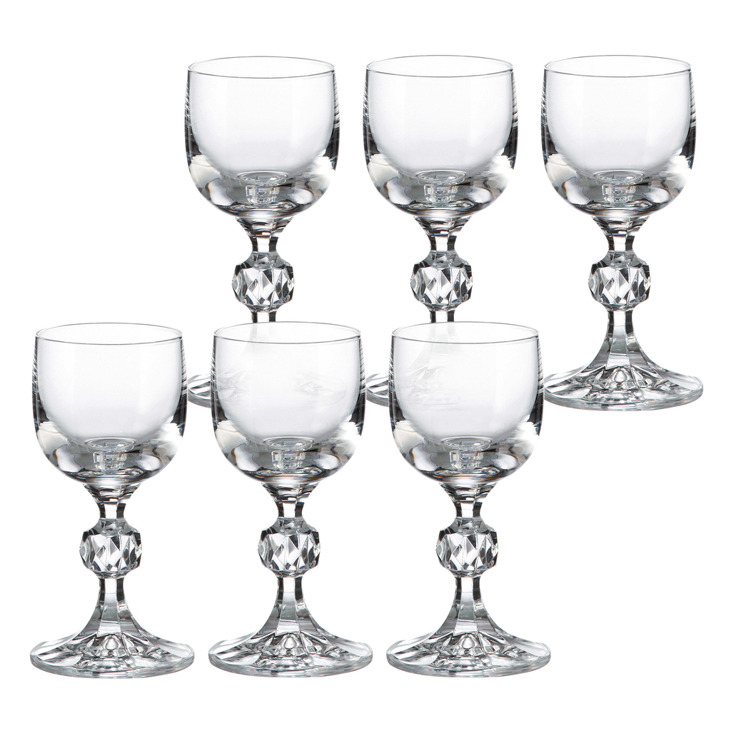 Sada 6 pohárov na likér STERNA