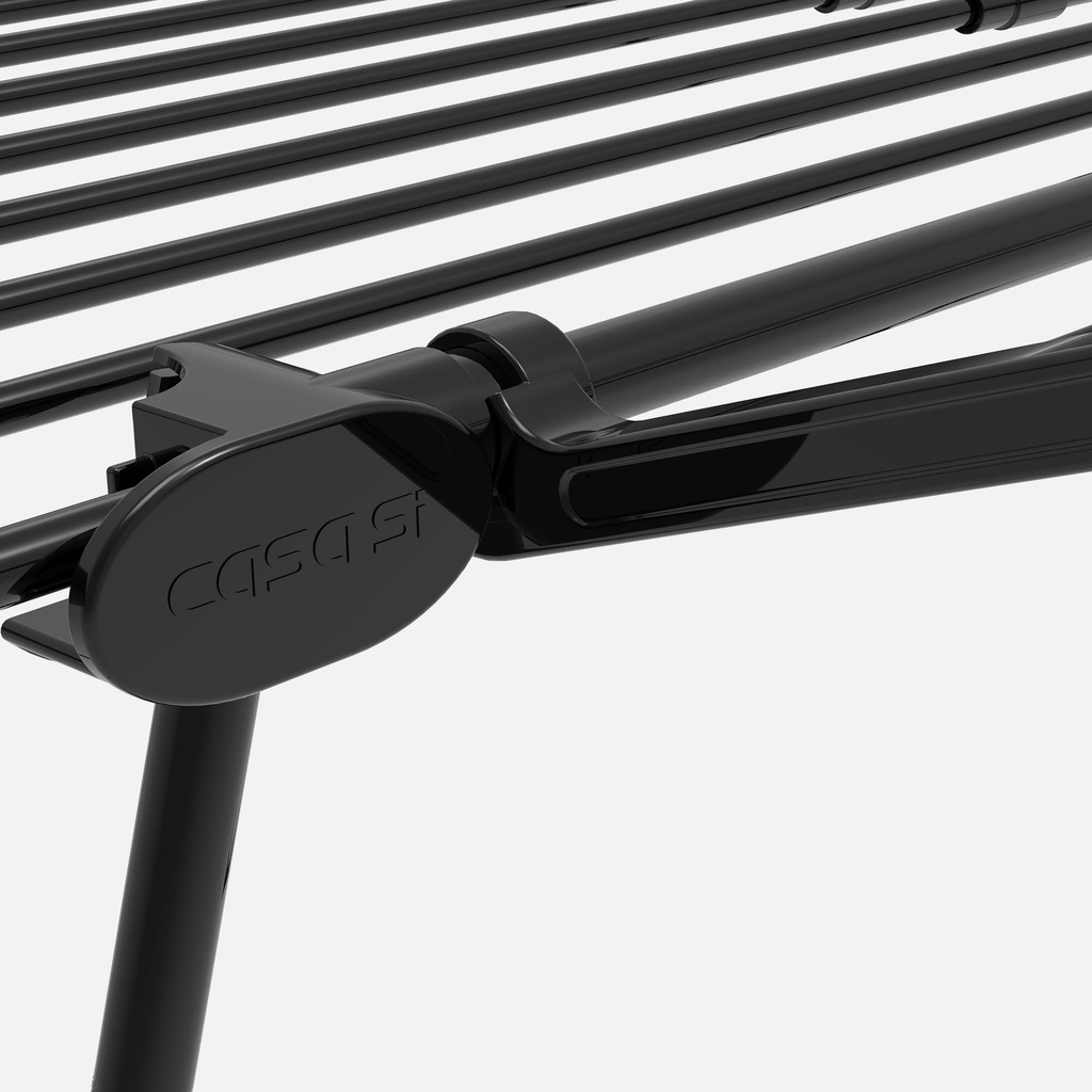 Sušiak na bielizeň s nastaviteľnou dĺžkou čierny CASAFLEX ULTRA