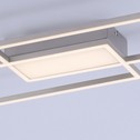 Stropné svietidlo LED s diaľkovým ovládaním strieborné ASMIN