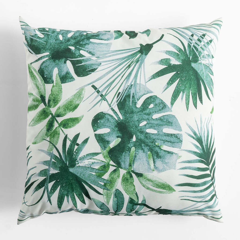 Dekoračný vankúš biely SAMBA, 45x45 cm