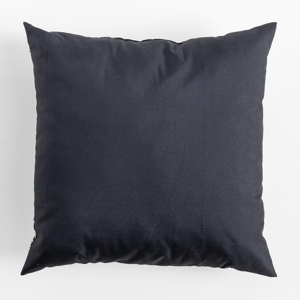 Dekoračný vankúš čierny SAMBA, 45x45 cm