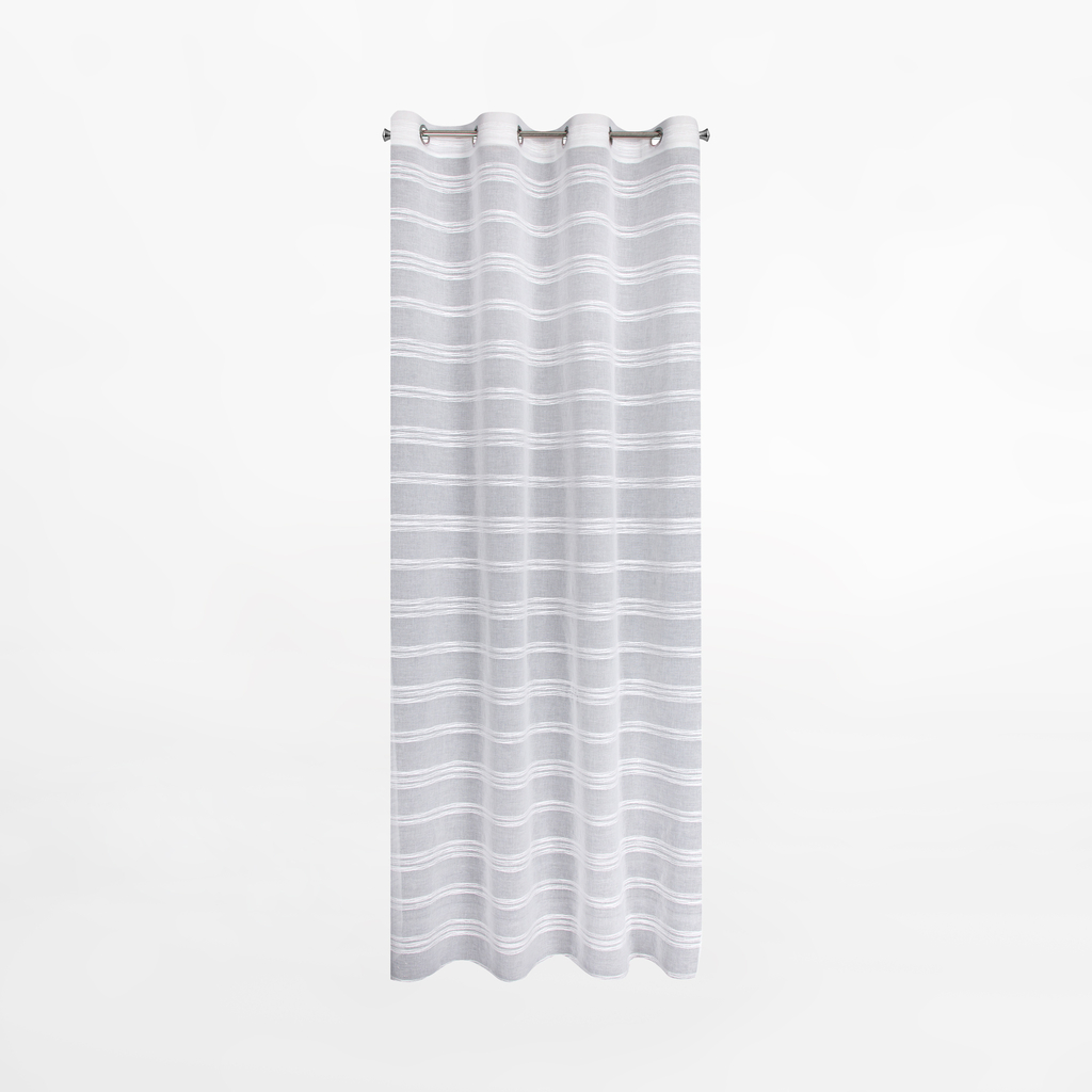 Záclona na priechodkách v bielej farbe DOLY 140x250 cm