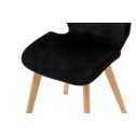 Jedálenská stolička čierna DIARO