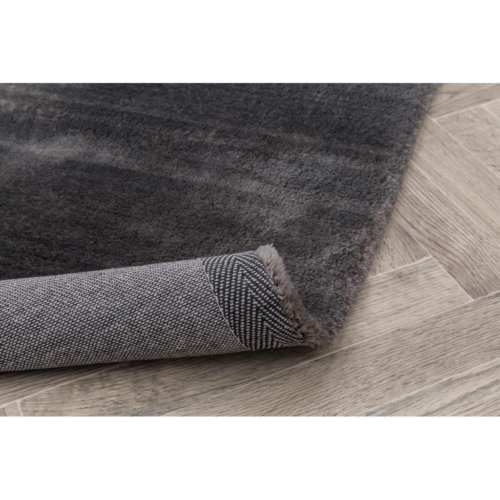 Koberec sivý kožušinka SITE 80 x 150 cm