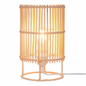Bambusová stolná lampa EDIN 15x25 cm