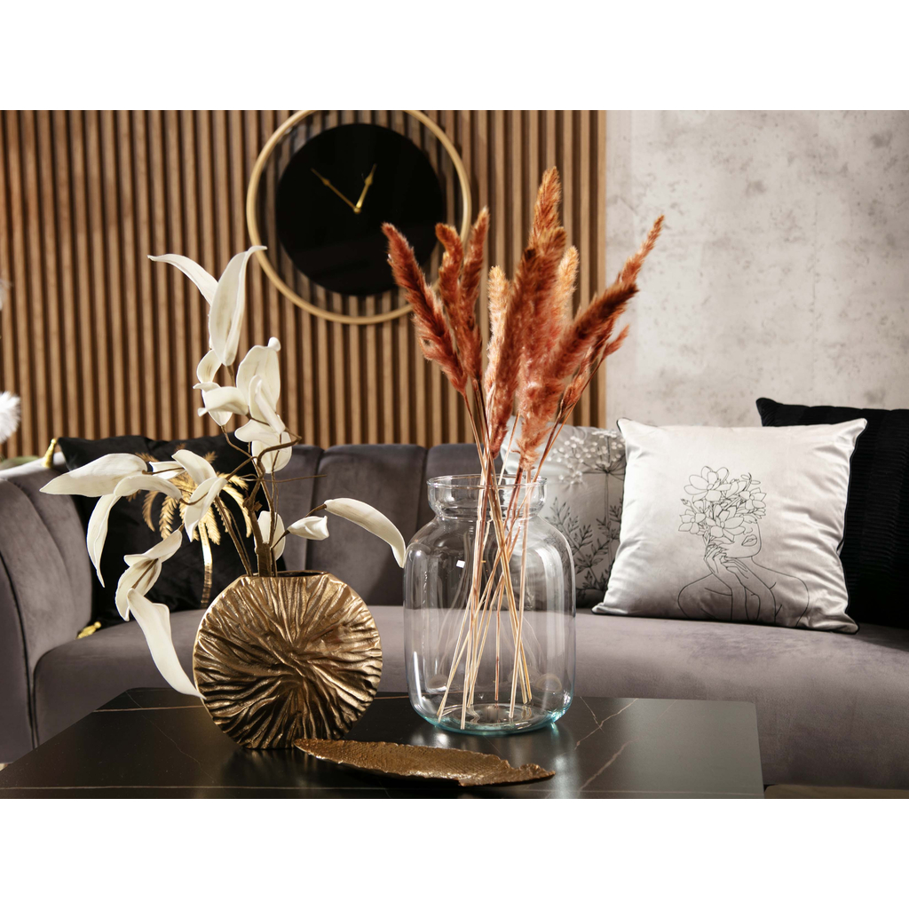 Dekoratívna váza sklenená veľka, 30 cm