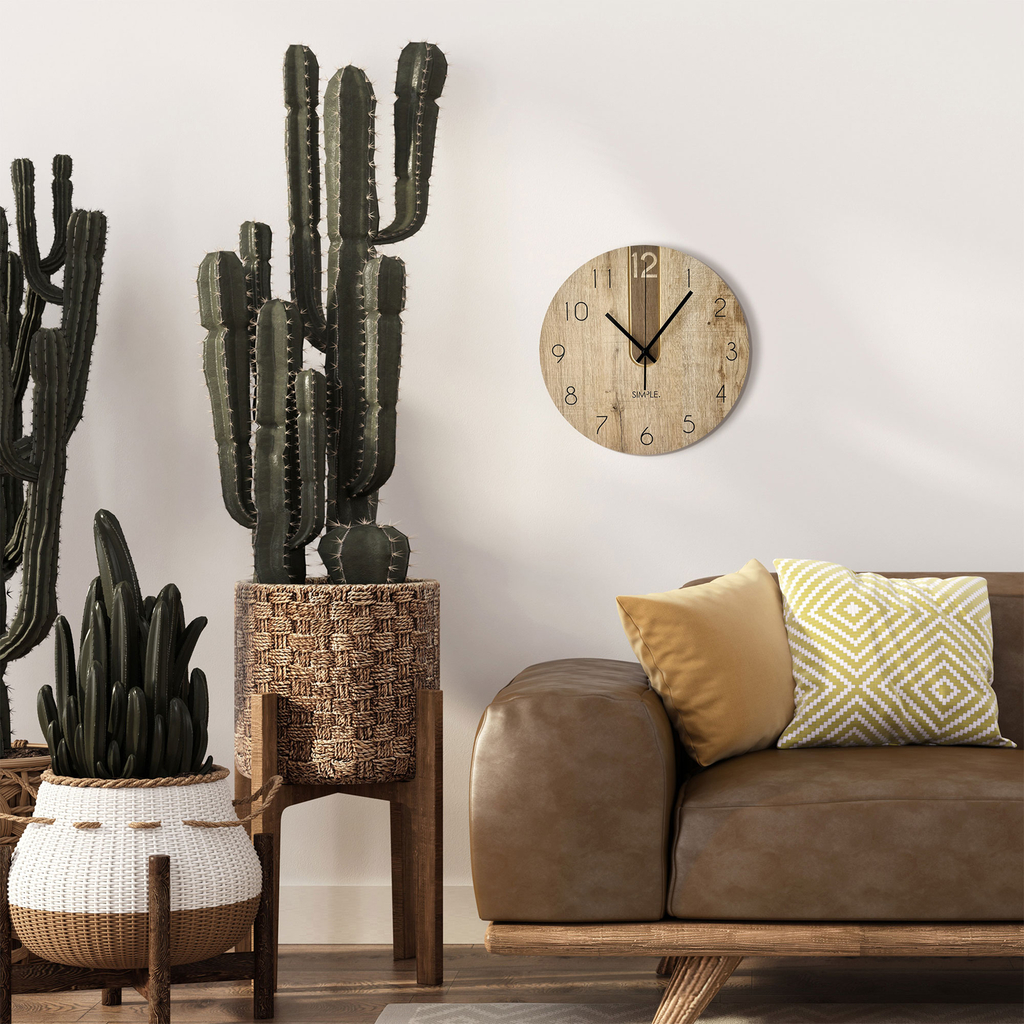 Rustikálne kuchynské hodiny 3D JOSEPH 36 cm