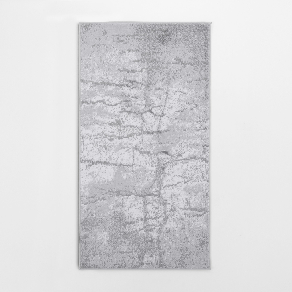 Abstraktný koberec v sivej farbe MIRACLE 80x150 cm