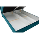 Kontinentálna posteľ PRIMO LUX tyrkysová 160x200 cm
