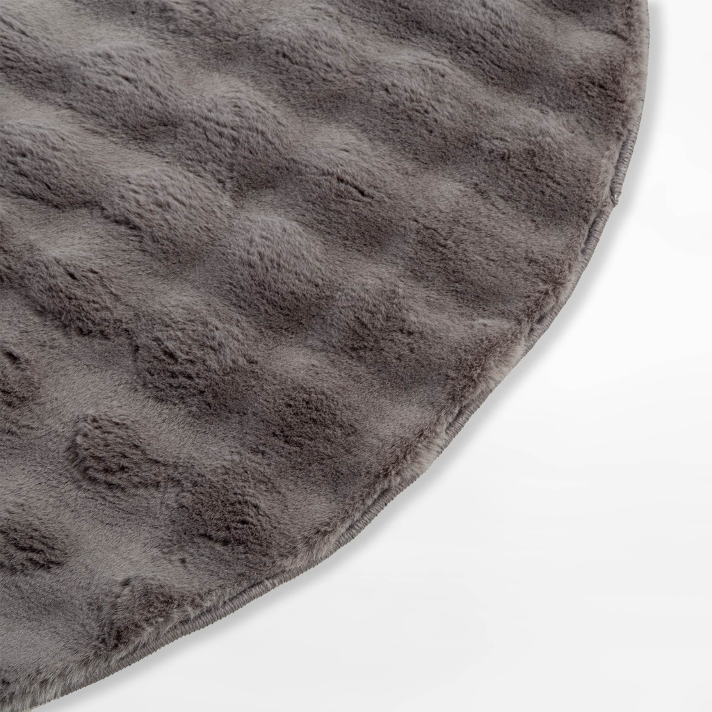 Moderný koberec MODESTO, sivý, 120 cm