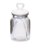 Sklenená nádoba s keramickým vekom 1 l