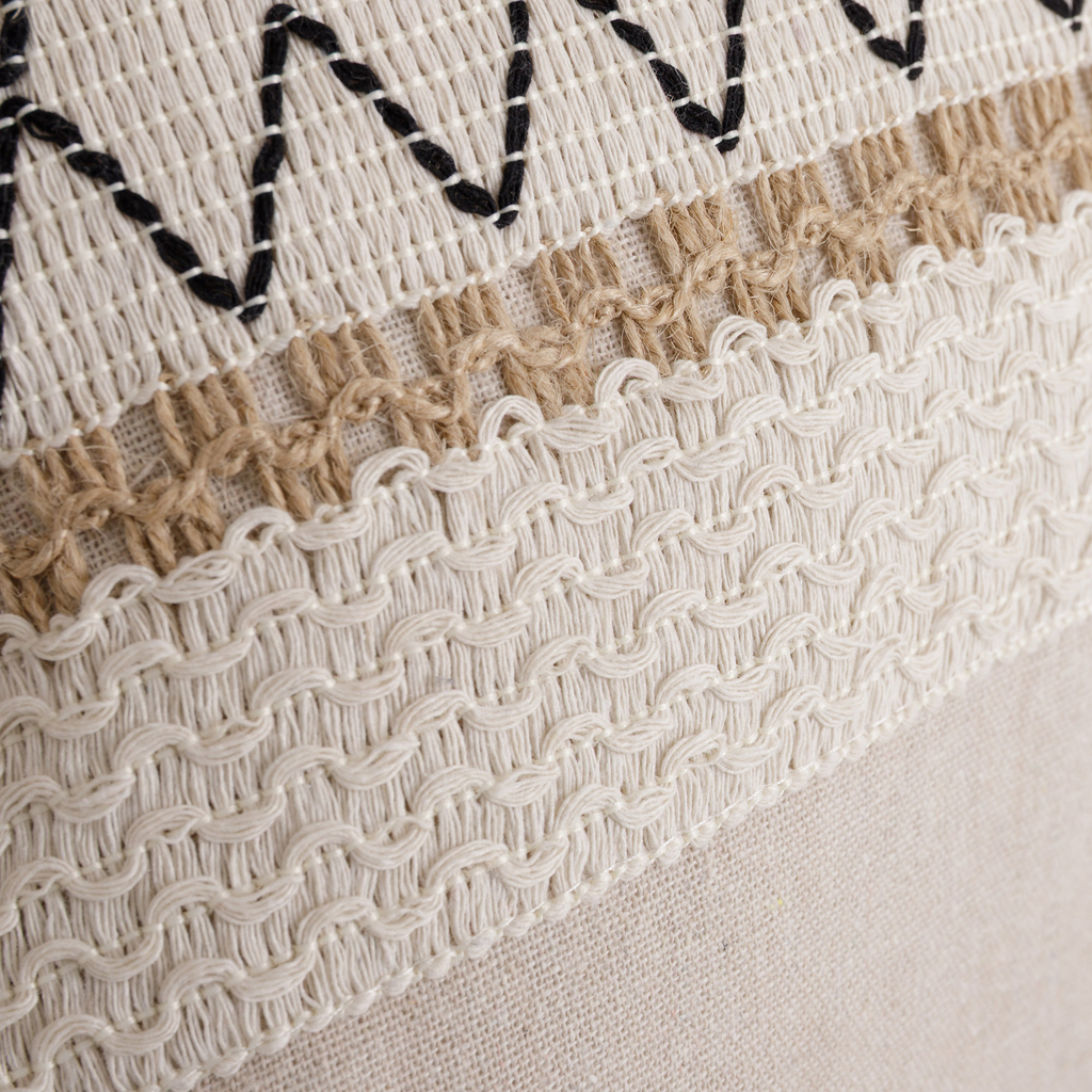 Dekoračná obliečka na vankúš v kosoštvorcoch LESA 45x45 cm