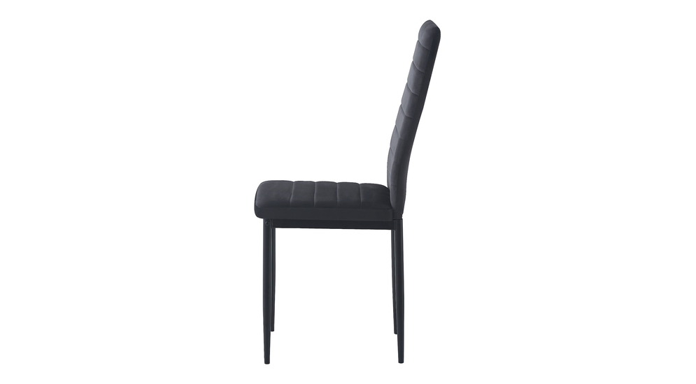 Čalúnená stolička JEXIS čierna
