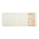 Krémový bavlnený uterák AGIS 50x90 cm