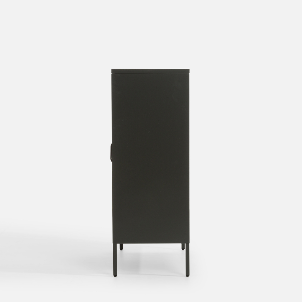 Kovová komoda čierna BLISFUL