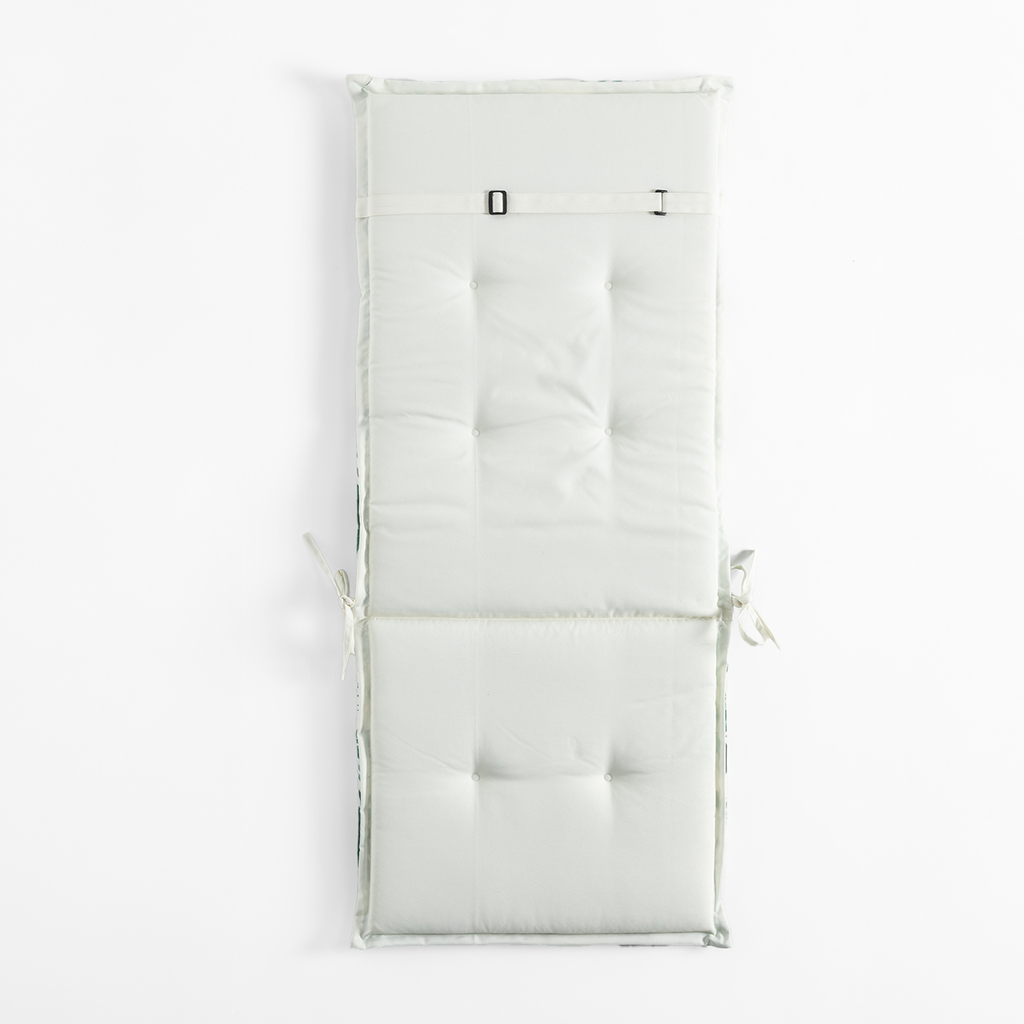 Vankúš na stoličku biely SAMBA, 50x118 cm