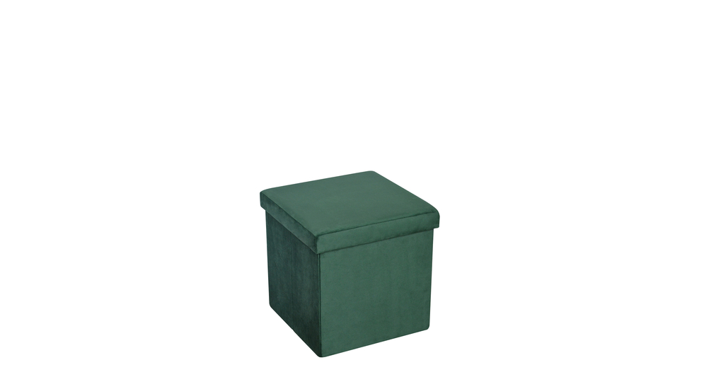 Skladacia taburetka zelená 38x37,5 cm