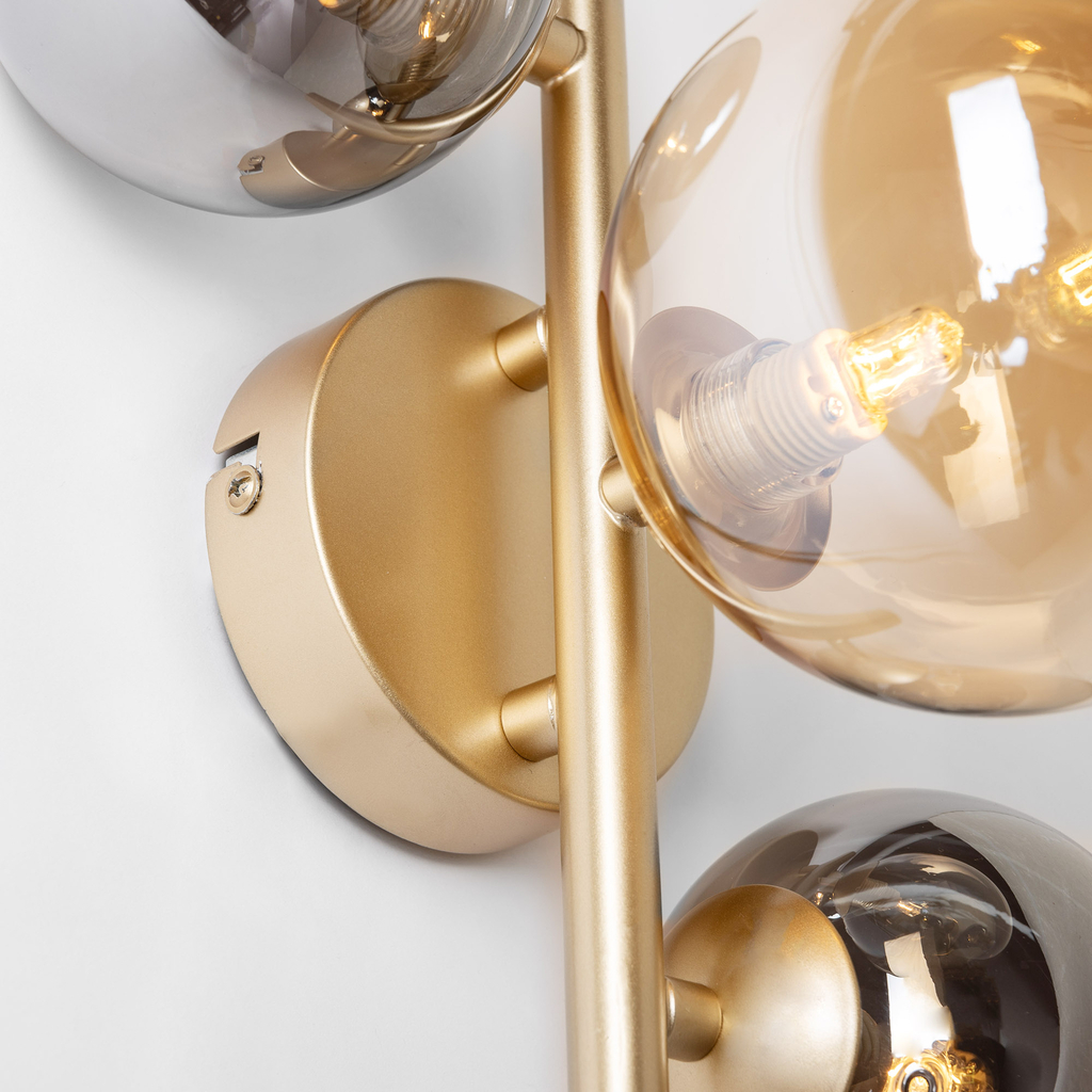 Nástenné svietidlo zlaté VILLA